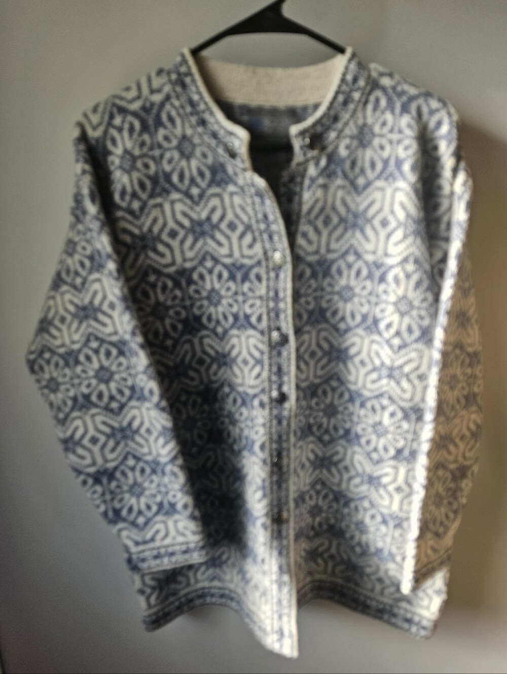 Squaw Valley Vintage 100% Wool Patterned Women's Jacket